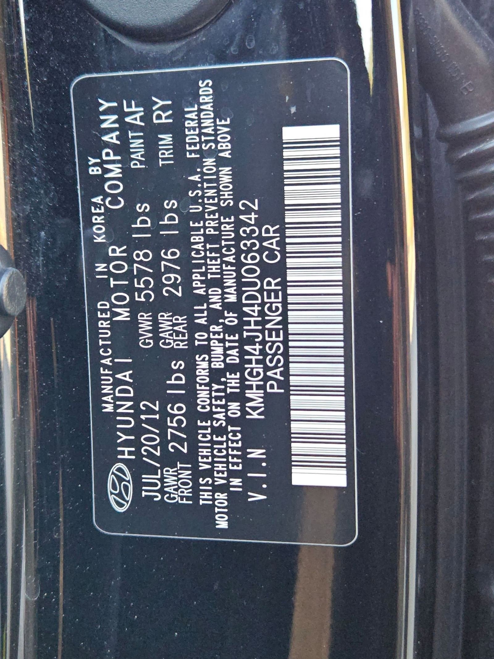 2013 Hyundai Equus Ultimate