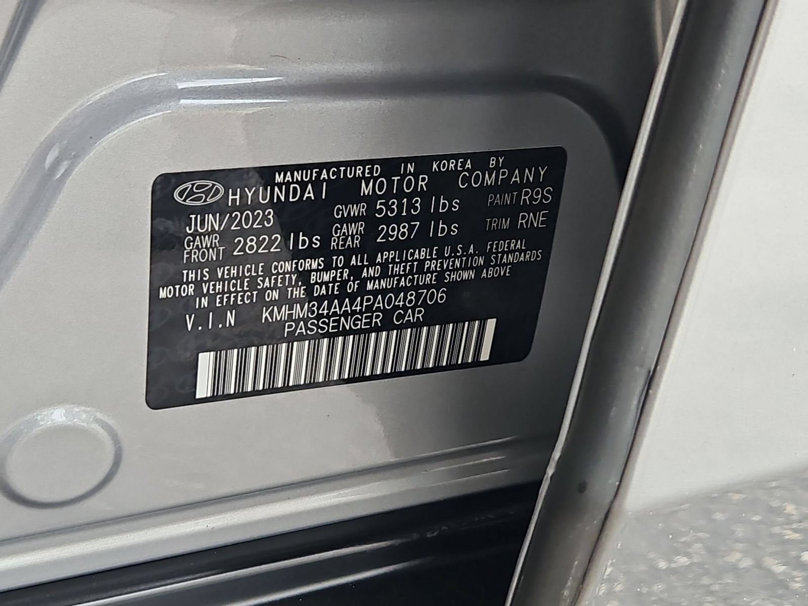 2023 Hyundai IONIQ 6 SEL