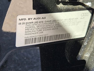 2025 Audi A6 Sportback e-tron Prestige quattro