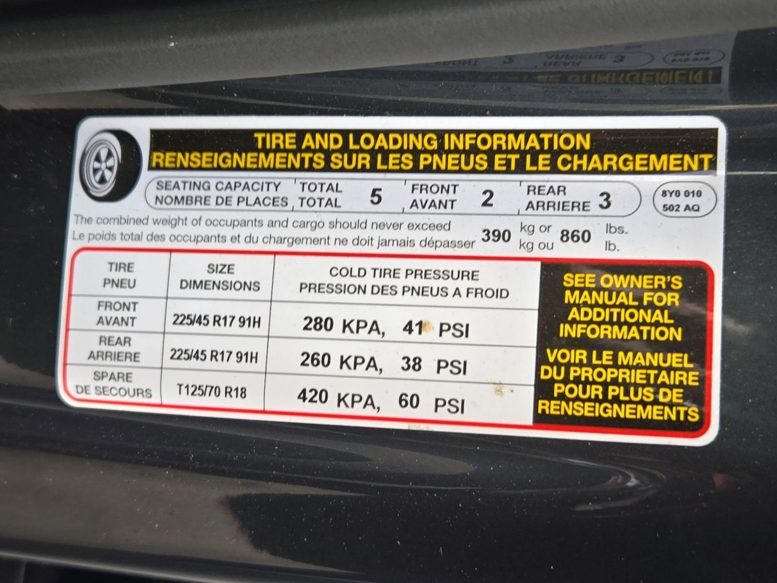 2024 Audi A3 40 Premium FrontTrak
