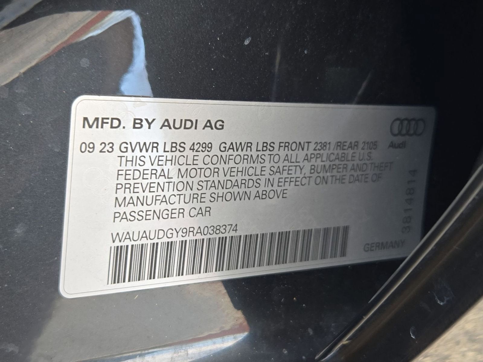 2024 Audi A3 40 Premium FrontTrak