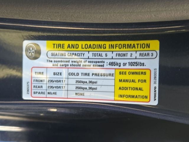 2015 Volvo S60 T5 Platinum