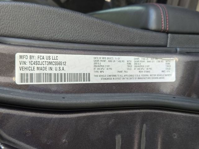 2021 Dodge Durango R/T