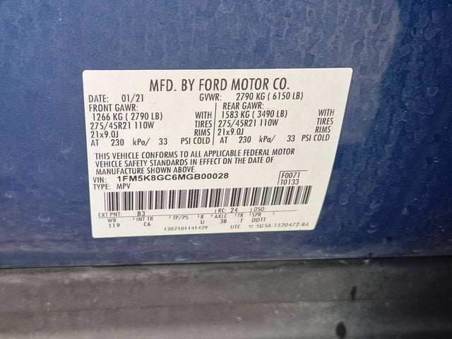 2021 Ford Explorer ST