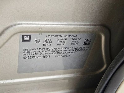 2016 Buick LaCrosse Leather