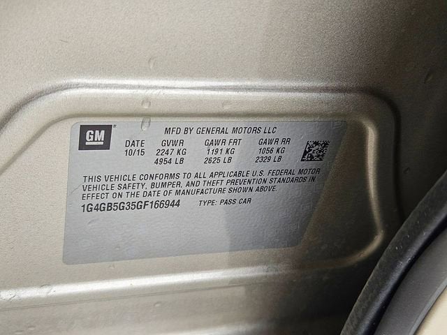 2016 Buick LaCrosse Leather
