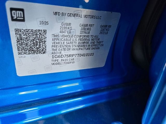 2026 Cadillac CT4-V V-Series Blackwing