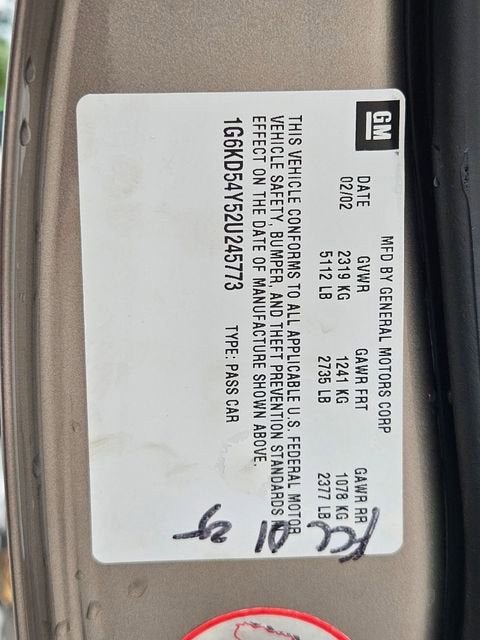 2002 Cadillac Deville 4DR SDN