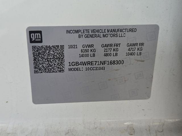 2022 Chevrolet Silverado 3500 HD Chassis Cab Work Truck