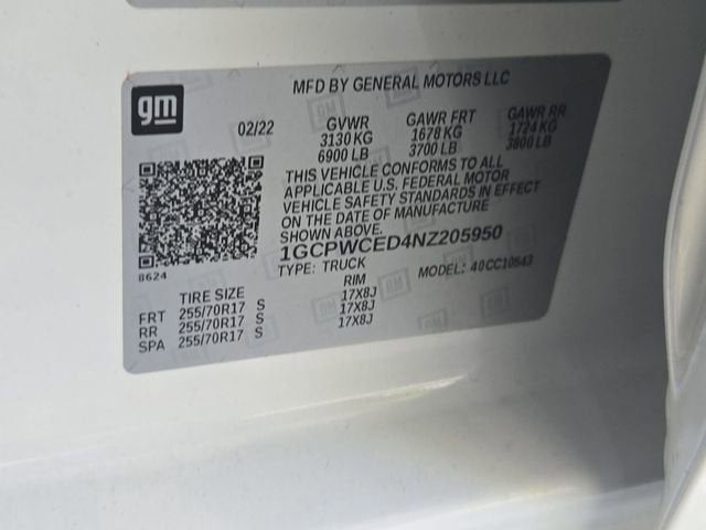 2022 Chevrolet Silverado 1500 LTD LT