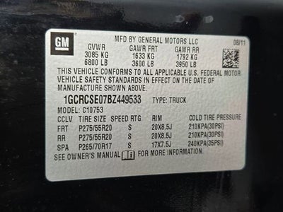 2011 Chevrolet Silverado 1500 LT