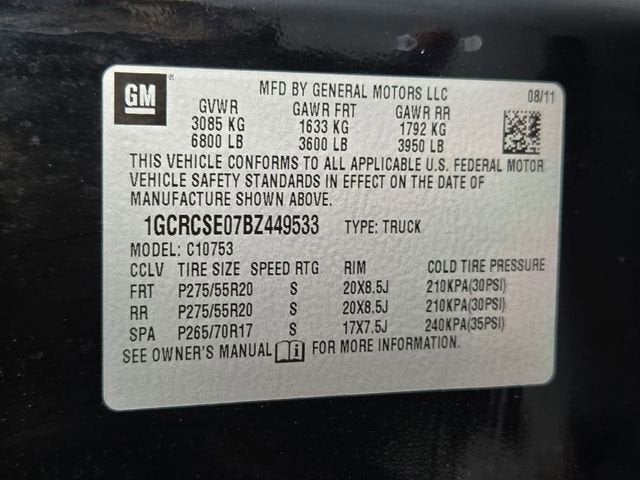 2011 Chevrolet Silverado 1500 LT