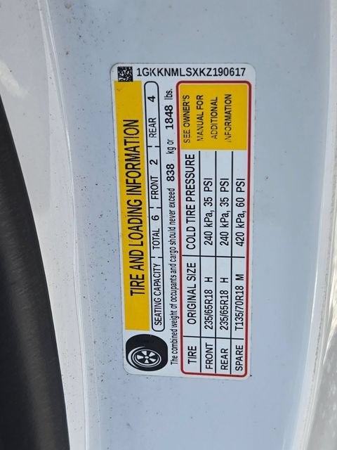 2019 GMC Acadia SLT