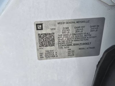 2019 GMC Acadia SLT