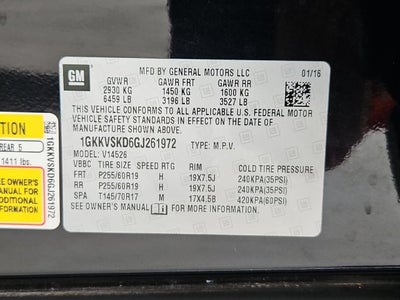 2016 GMC Acadia SLT