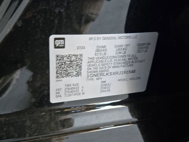 2024 Chevrolet Traverse RS