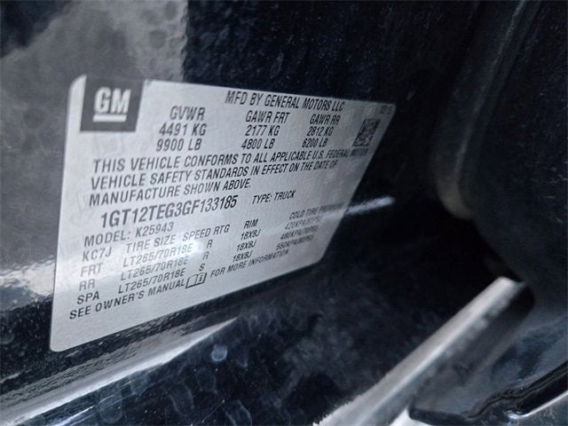 2016 GMC Sierra 2500 HD SLT