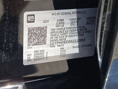 2025 GMC Sierra 1500 SLT