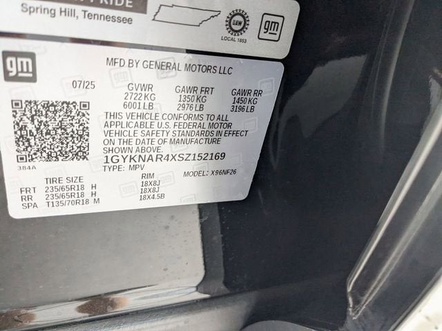 2025 Cadillac XT5 Luxury