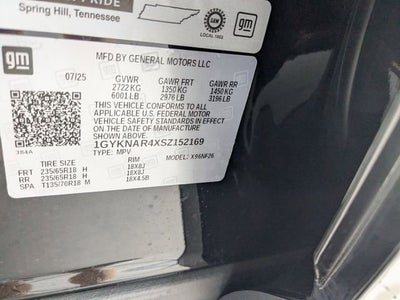 2025 Cadillac XT5 Luxury