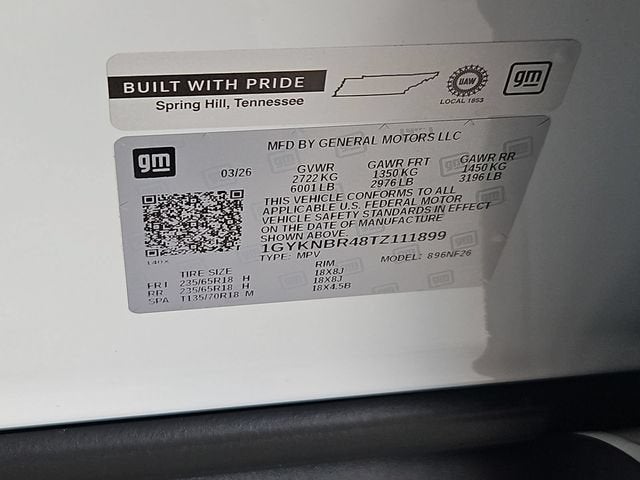 2026 Cadillac XT5 Luxury