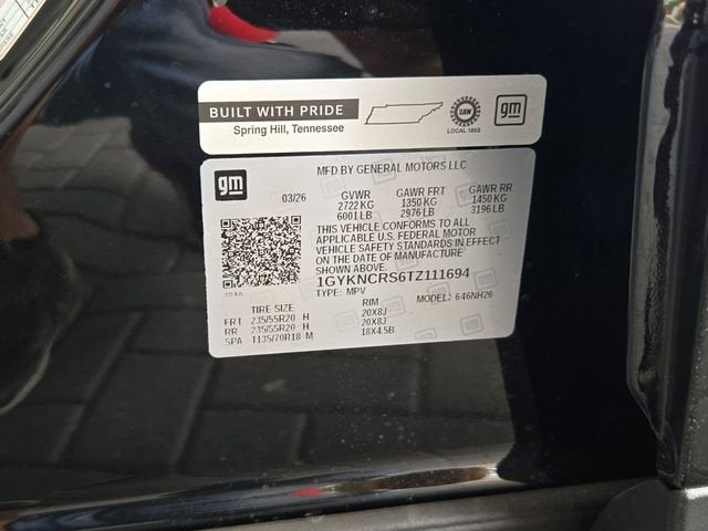 2026 Cadillac XT5 Premium Luxury