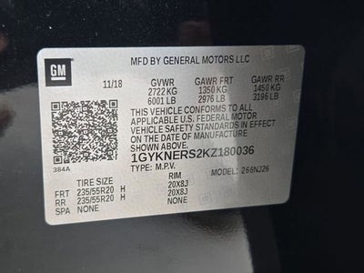 2019 Cadillac XT5 Premium Luxury FWD