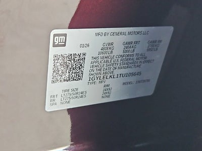 2026 Cadillac ESCALADE IQL Sport