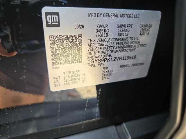 2027 Cadillac Escalade ESV 4WD Sport