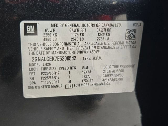 2014 Chevrolet Equinox LT