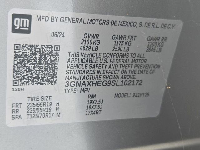 2025 Chevrolet Equinox LT
