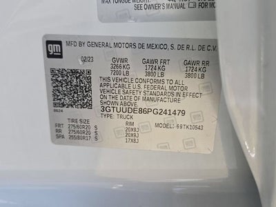 2023 GMC Sierra 1500 SLT