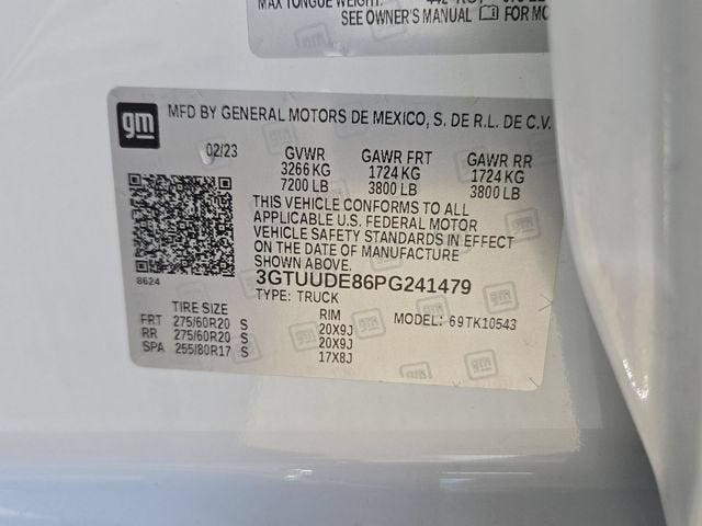 2023 GMC Sierra 1500 SLT