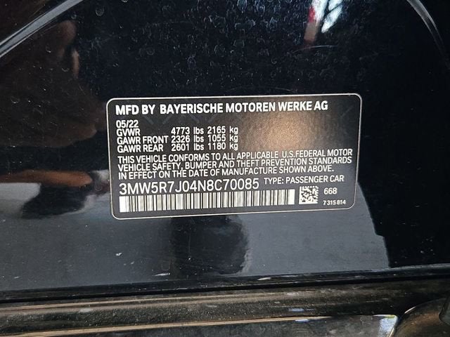 2022 BMW 3 Series 330i xDrive