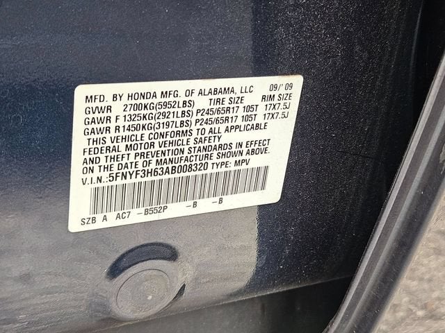 2010 Honda Pilot EX-L