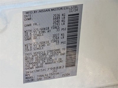 2015 Nissan Rogue SL