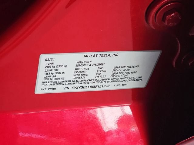 2021 Tesla Model Y Performance
