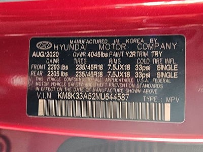 2021 Hyundai Kona Limited