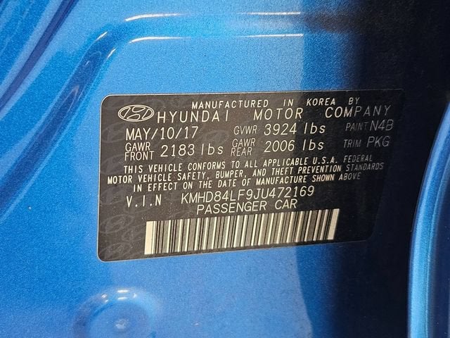 2018 Hyundai Elantra SEL