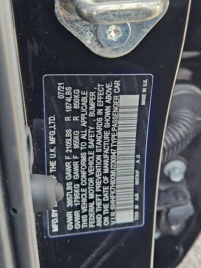 2021 Honda Civic Hatchback EX