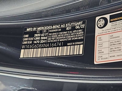 2022 Mercedes-Benz S-Class S 500