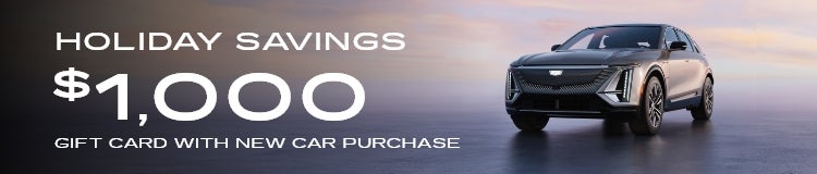 HOLIDAY SAVINGS $1000