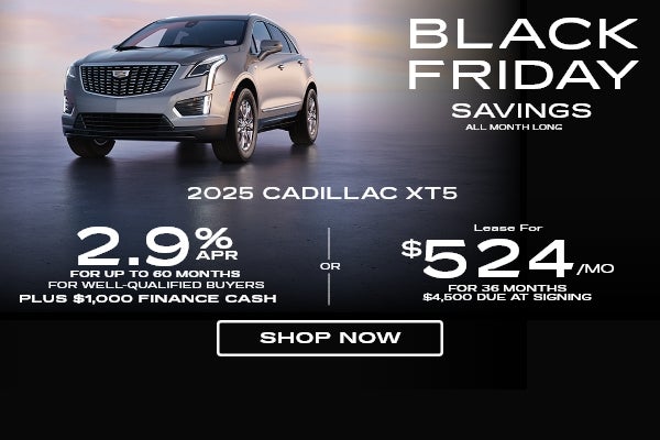 2025 Cadillac XT5